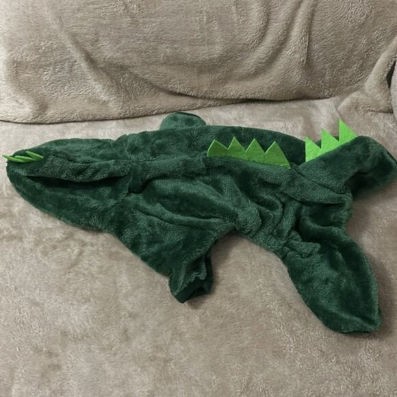 Dinosaur Costume For Dogs And Cats Pet Clothes - Coral Fleece - Picture 6 of 7